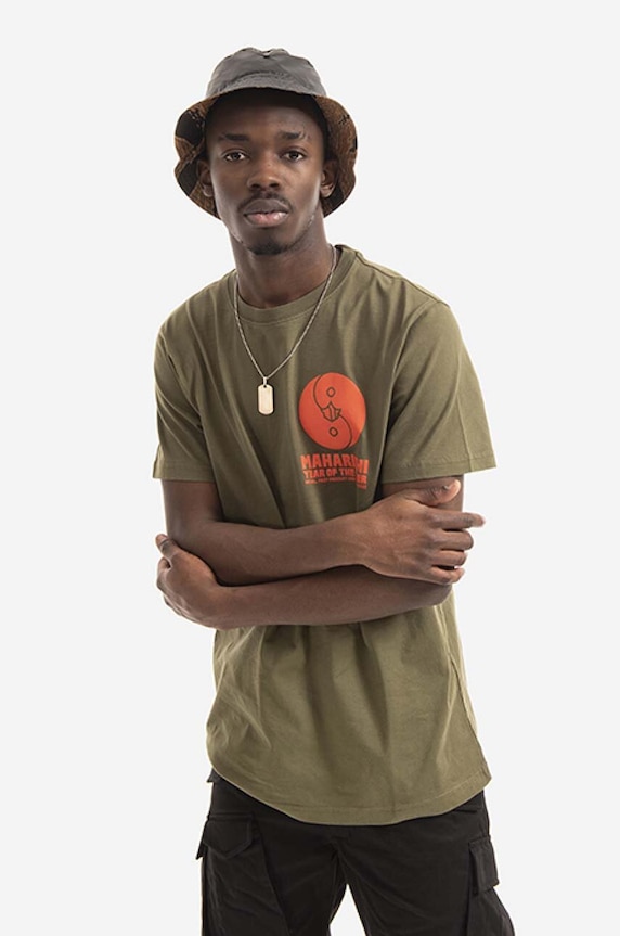 Maharishi reversible hat 8053.BLACK
