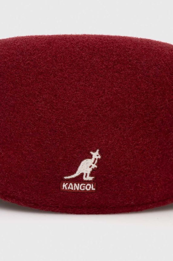 Kangol kapelusz wełniany bordowy 0258BC.CR605