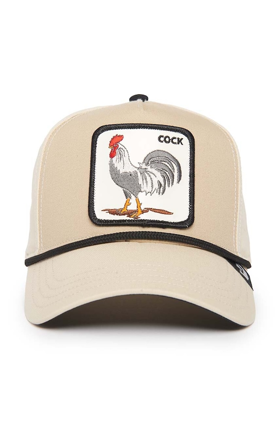 Goorin Bros czapka z daszkiem bawełniana Rooster 101.1258 beżowy AA00