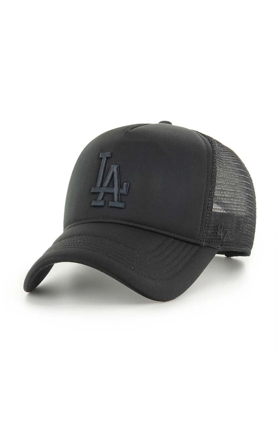 47 brand czapka z daszkiem MLB Los Angeles Dodgers aplikacja czarny B.TRTFM12KPP.BK