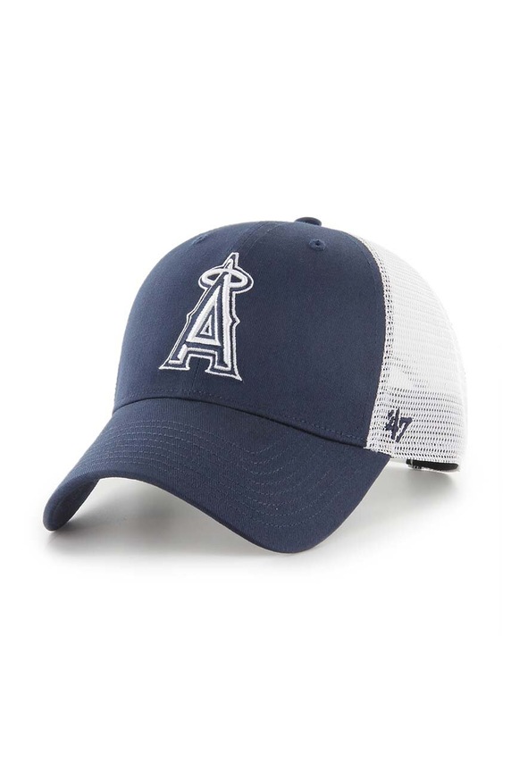 47 brand czapka z daszkiem MLB LA Angels aplikacja granatowy B.BLMSH04GWP.NY
