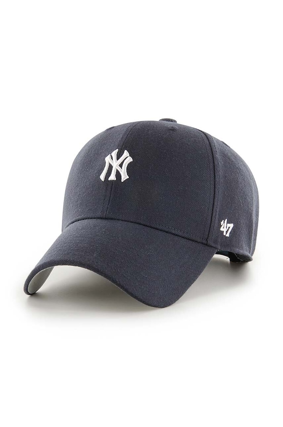 Kapa sa šiltom 47 brand MLB New York Yankees natpis mornarsko plava B.BRMPS17WBP.NYA
