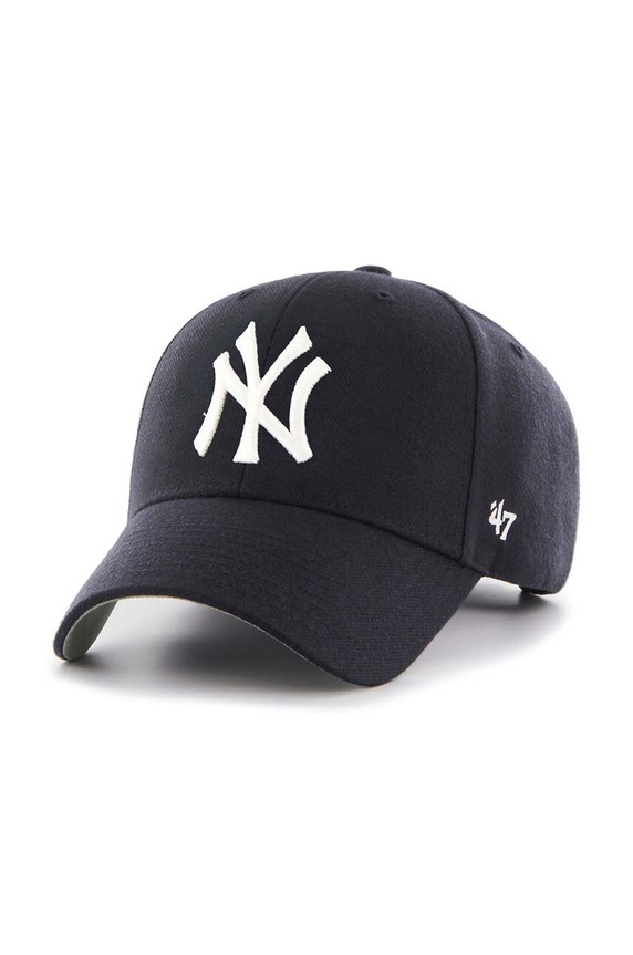 Šiltovka 47 brand MLB New York Yankees s prímesou vlny tmavomodrá B.MVP17WBV.NYB