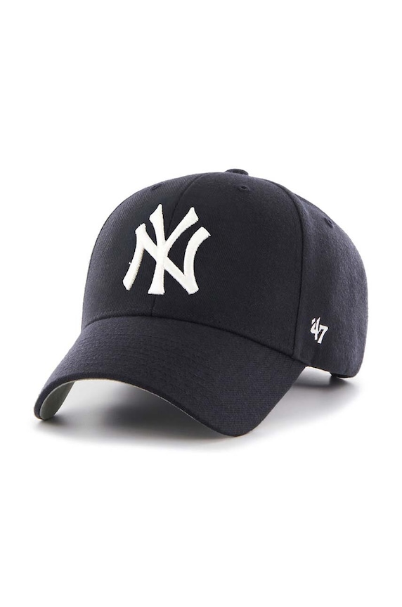 Šiltovka 47 brand MLB New York Yankees s prímesou vlny tmavomodrá B.MVP17WBV.NYB