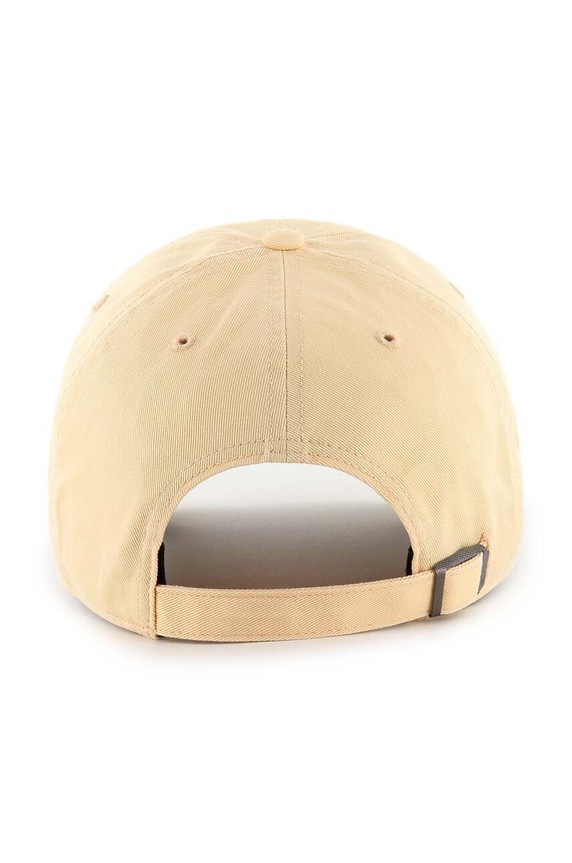 47 brand șapcă de baseball din bumbac MLB New York Yankees B.BSRNR17GWS.AF galben AA00