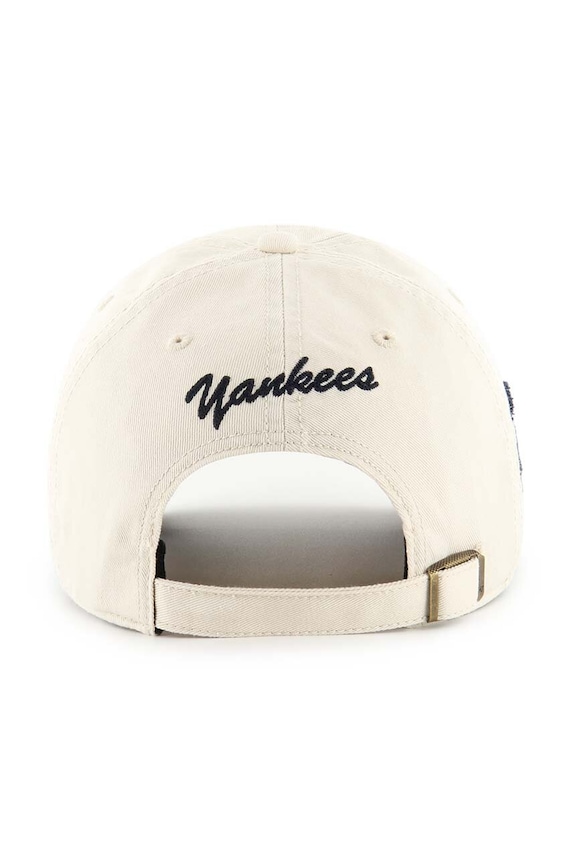 Bavlněná baseballová čepice 47 brand MLB New York Yankees béžová BCPTN.CLBFB17GWS.Y011