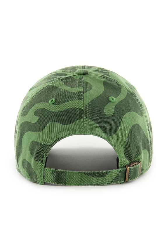 47 brand berretto da baseball in cotone MLB Oakland Athletics B.FRFMC18GWS.FF verde AA00