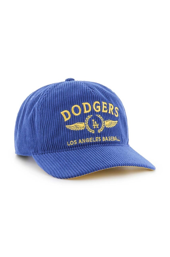 Manšestrová kšiltovka 47 brand MLB Los Angeles Dodgers modrá B.SKYLC12EWP.RY