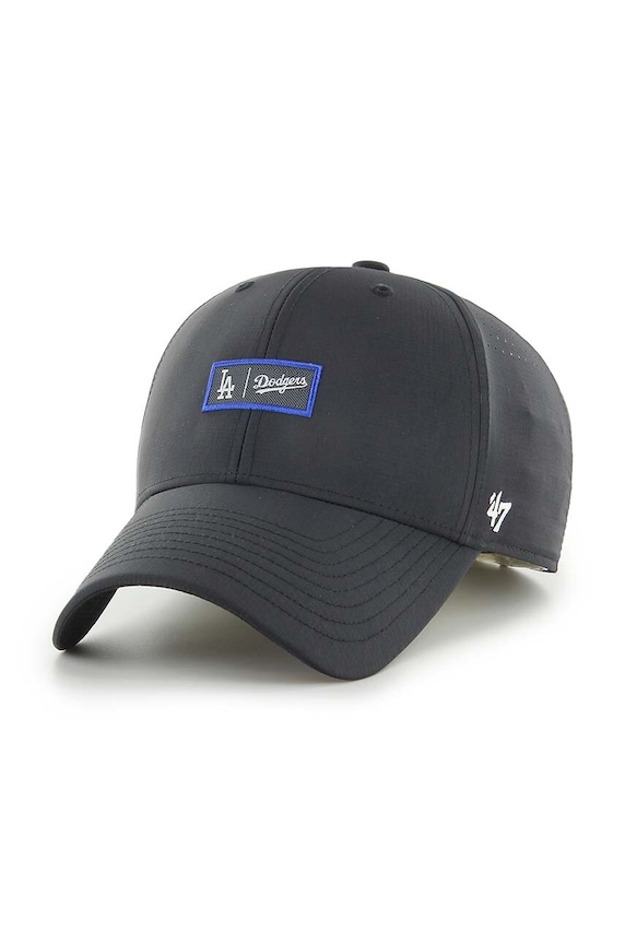 Кепка 47 brand MLB Los Angeles Dodgers аплікація чорний B.FAIRM12BBU.BK
