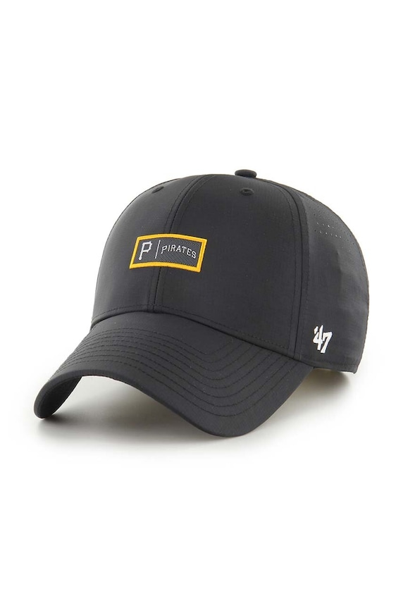 47 brand czapka z daszkiem MLB Pittsburgh Pirates aplikacja czarny B.FAIRM20BBU.BK