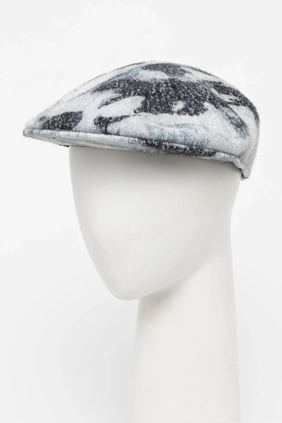 Kangol kaszkiet wełniany HEATHERED TIE DYE 504 wełna szary K3668.BG003