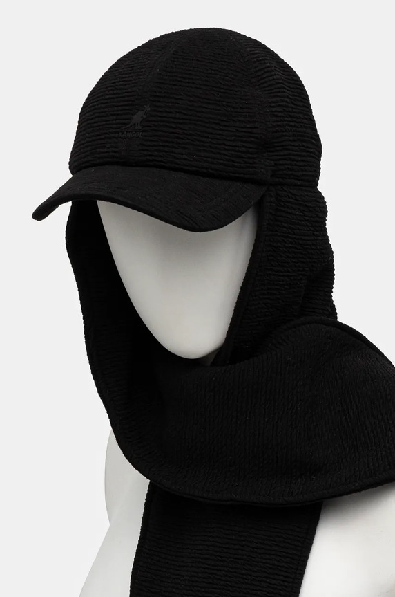 Kšiltovka Kangol PLUSH FILL BASEBALL další černá K5427.BK001