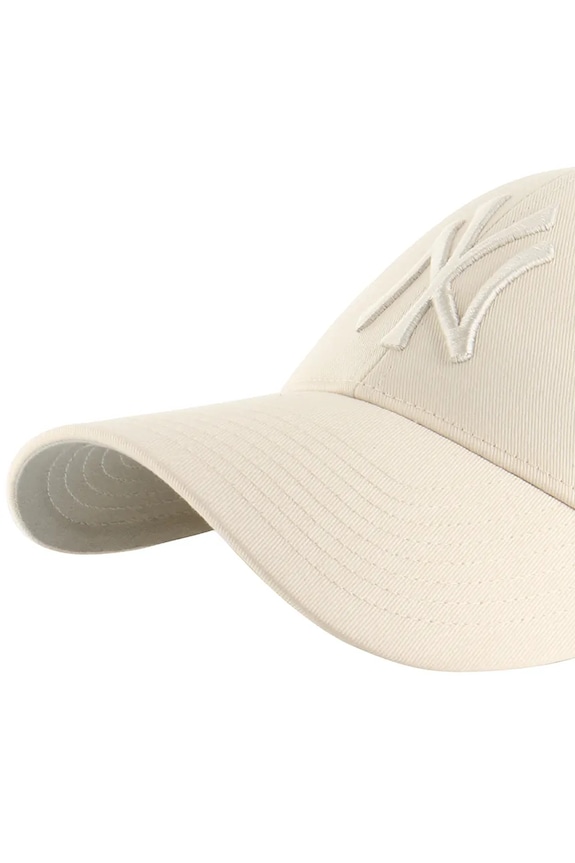 Αξεσουάρ Βαμβακερό καπέλο του μπέιζμπολ 47 brand MLB New York Yankees B.RAC17CTP.NTA μπεζ