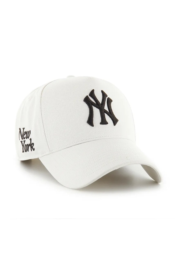 47 brand czapka z daszkiem MLB New York Yankees B.FNDOF17GWP.SSC biały AA00