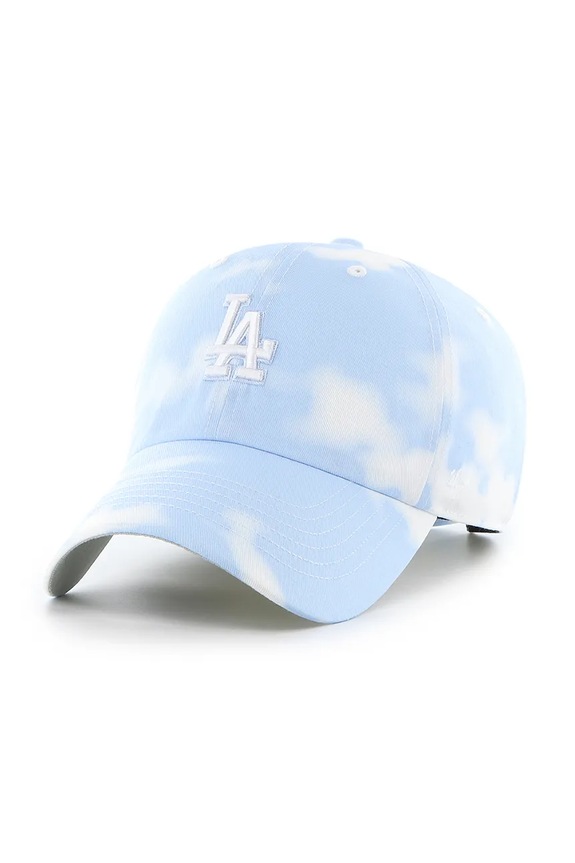 47 brand șapcă de baseball din bumbac MLB LA Dodgers bumbac albastru B.ITCCU12PTS.LC