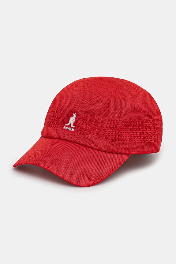 Kapa s šiltom Kangol TROPIC VENTAIR SPACECAP Našitek rdeča 1456BC.RJ600