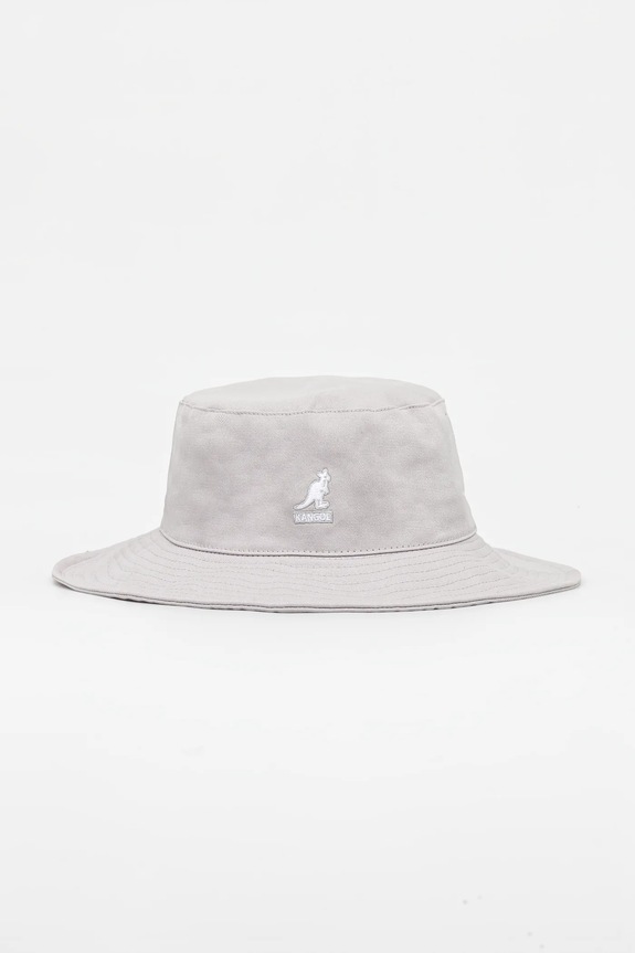 Βαμβακερό καπέλο Kangol WASHED FISHERMAN βαμβάκι γκρί K5368.MS023