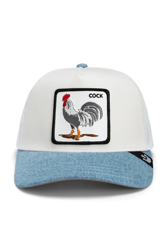 Kšiltovka Goorin Bros Rooster Fan Institution Ball Club 101.2113 bílá AA00