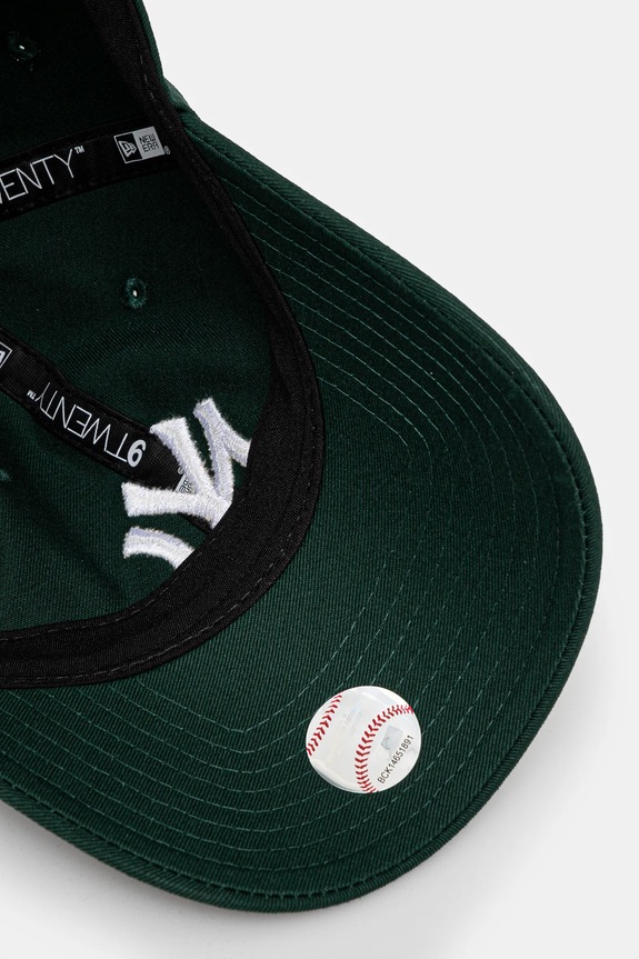 Bavlnená šiltovka New Era LEAGUE ESSENTIAL 9TWENTY® zelená 60471473