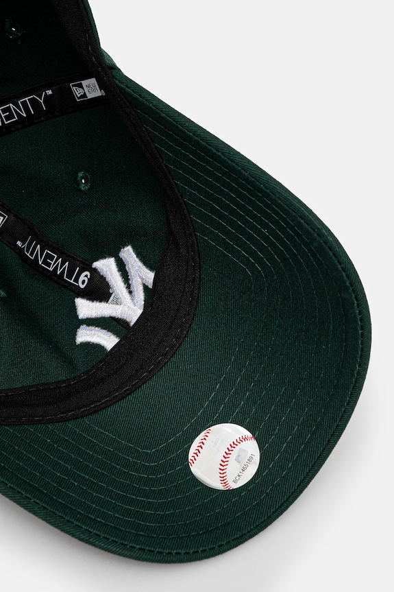 Bavlnená šiltovka New Era LEAGUE ESSENTIAL 9TWENTY® zelená 60471473
