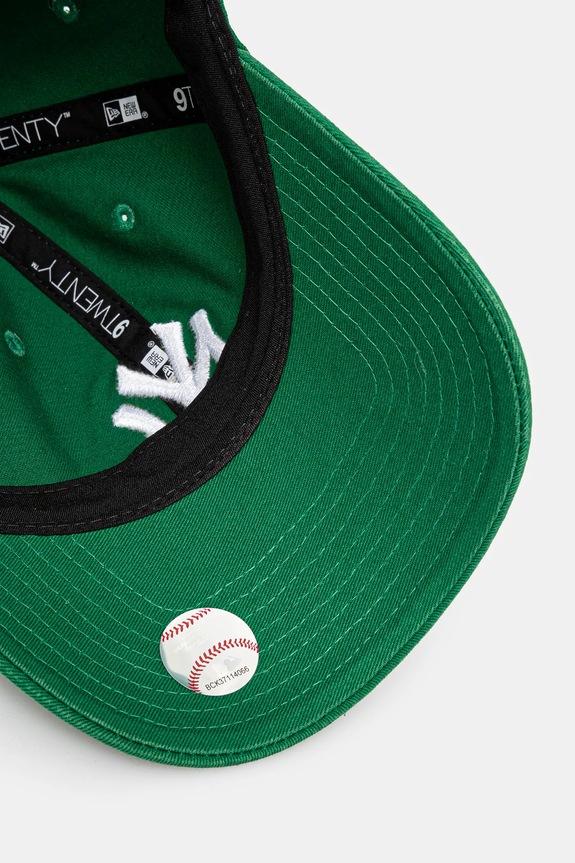 New Era czapka z daszkiem bawełniana CORE CLASSICS 9TWENTY® zielony 60235267