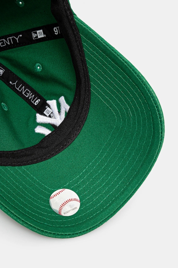 New Era czapka z daszkiem bawełniana CORE CLASSICS 9TWENTY® zielony 60235267