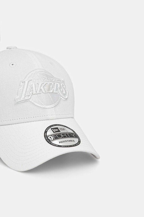 New Era czapka z daszkiem bawełniana NBA ESS 940 LAKERS 60471483 biały AA00