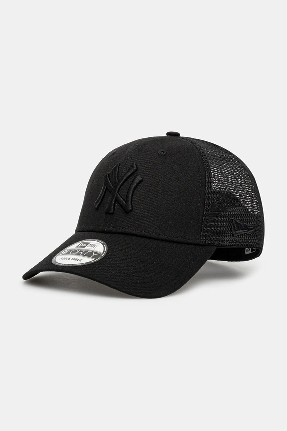 New Era czapka z daszkiem HOME FIELD 940 TRUCKER NYY bawełna czarny 60579078