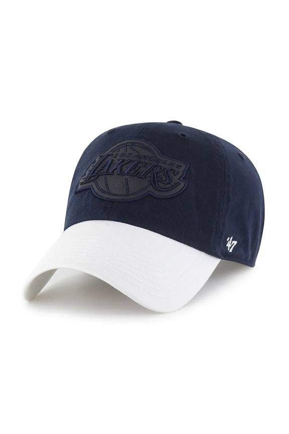 Βαμβακερό καπέλο του μπέιζμπολ 47 brand NBA Los Angeles Lakers '47 x Tommy Hilfiger απλικέ σκούρο μπλε KCO.THCCU174GWL.NY