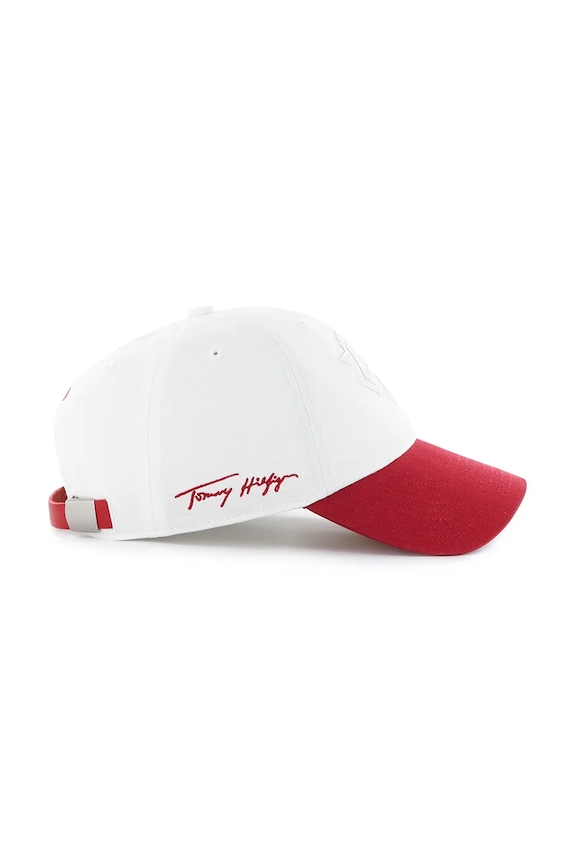 Accessori 47 brand berretto da baseball in cotone NBA New York Knicks '47 x Tommy Hilfiger KCO.THCCU175GWL.WH bianco