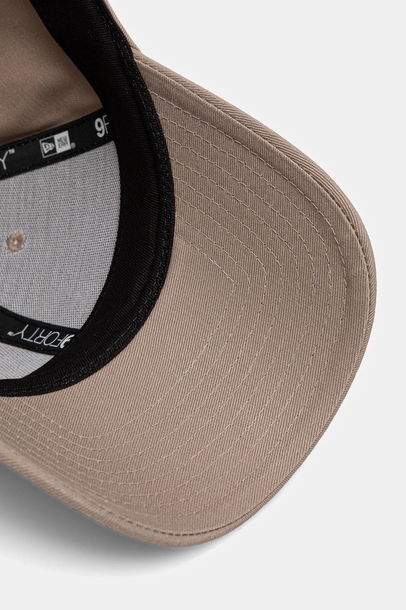 Bombažna bejzbolska kapa New Era 0 bež 60675512