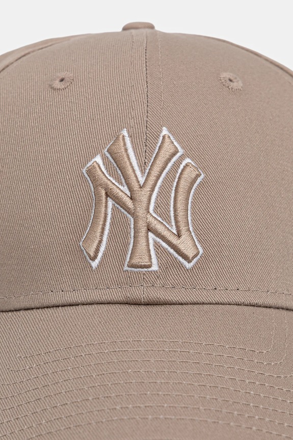 Βαμβακερό καπέλο του μπέιζμπολ New Era LEAGUE ESSENTIAL 9FORTY® 60675524 μπεζ AA00