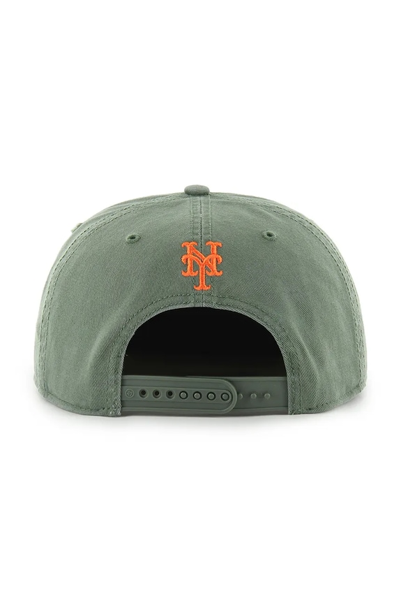 Pamučna kapa sa šiltom 47 brand MLB New York Mets B.CARRL16GWP.MS zelena AA00