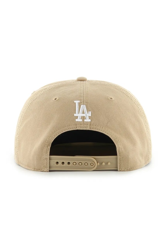 Bavlnená šiltovka 47 brand MLB Los Angeles Dodgers B.CARRL12GWP.KH zelená AA00