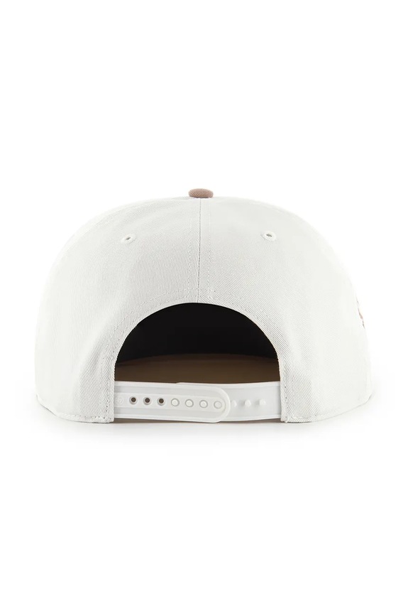 Akcesoria 47 brand czapka z daszkiem bawełniana MLB New York Yankees B.FDLRL17CNP.SSB biały