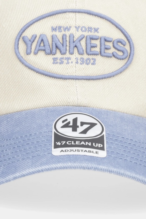 Bavlnená šiltovka 47 brand MLB New York Yankees B.BRKTL17DHS.K0 béžová AA00