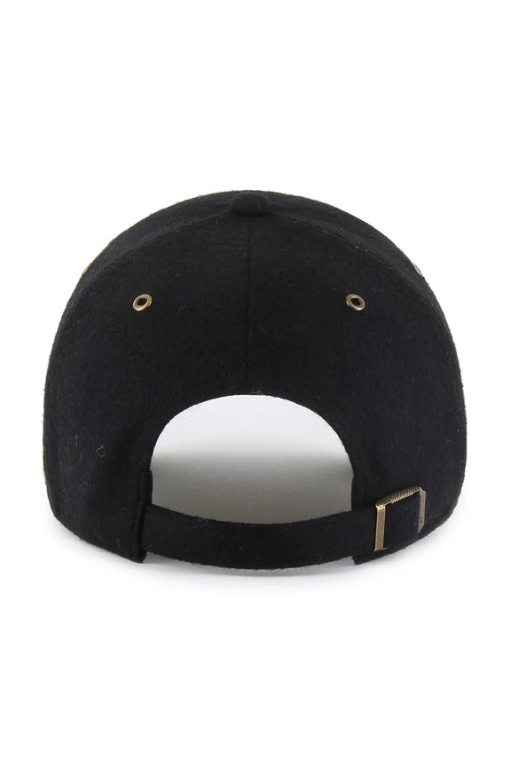 Čiapka s prímesou vlny 47 brand MLB New York Yankees B.GLDAG17WIS.BK čierna AA00