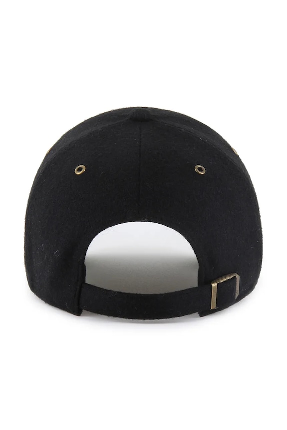 Čiapka s prímesou vlny 47 brand MLB New York Yankees B.GLDAG17WIS.BK čierna AA00