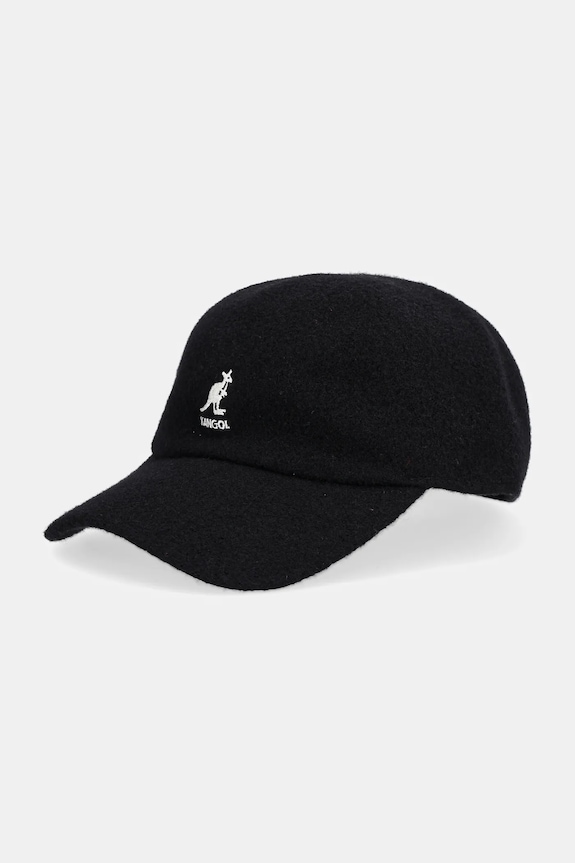 Kangol șapcă căptușită cu lână SPACECAP cu adaos de lână negru K3660.BK001