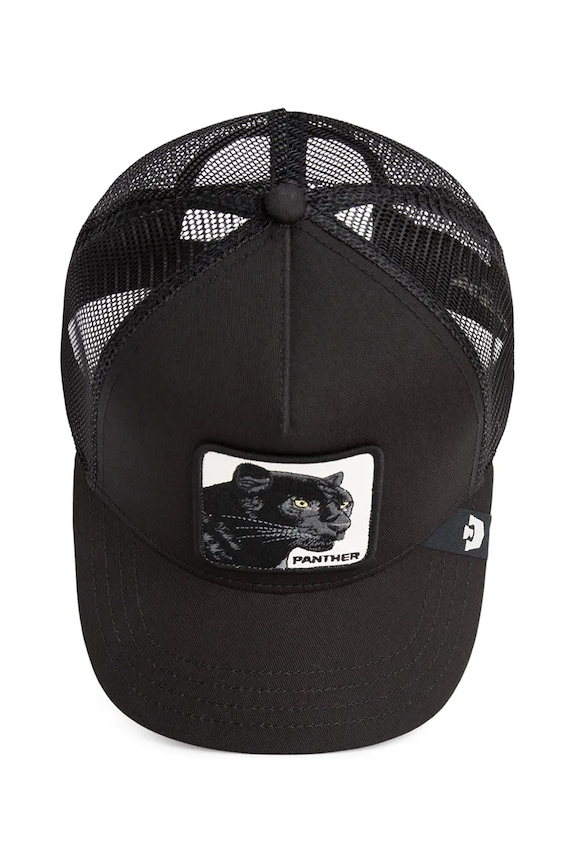 Goorin Bros Čiapka so šiltom Panther Trucker 101.2450 čierna
