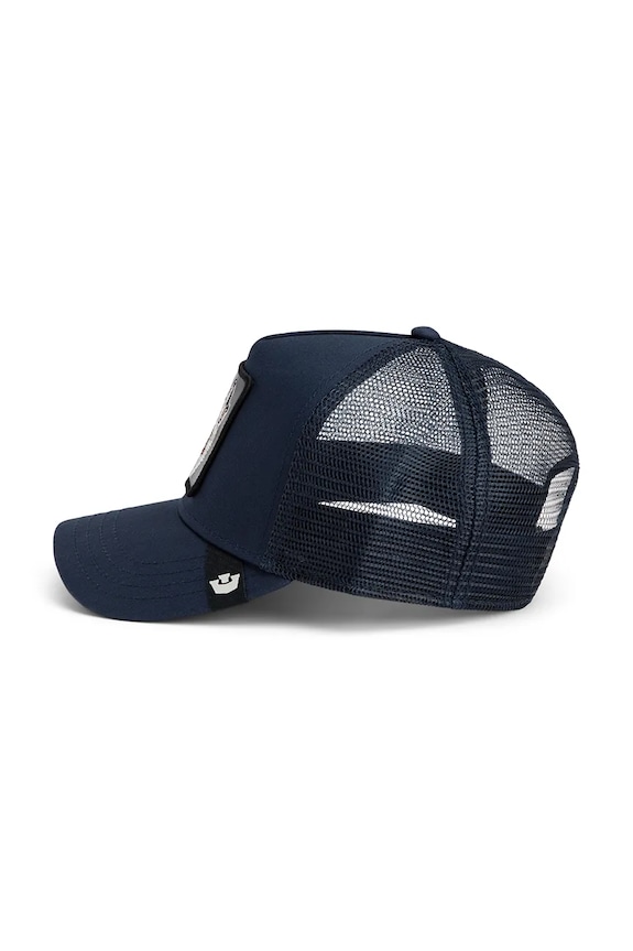 Kiegészítők Goorin Bros trucker sapka Lone Wolf Trucker 101.2449 sötétkék