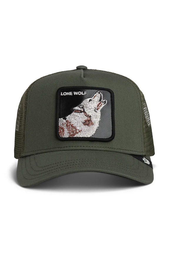 Goorin Bros šiltovka trucker Lone Wolf Trucker 101.2449 zelená AA00