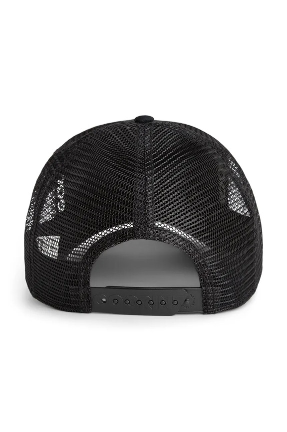 Goorin Bros czapka z daszkiem z dodatkiem bawełny Frenchie Trucker czarny 101.2536