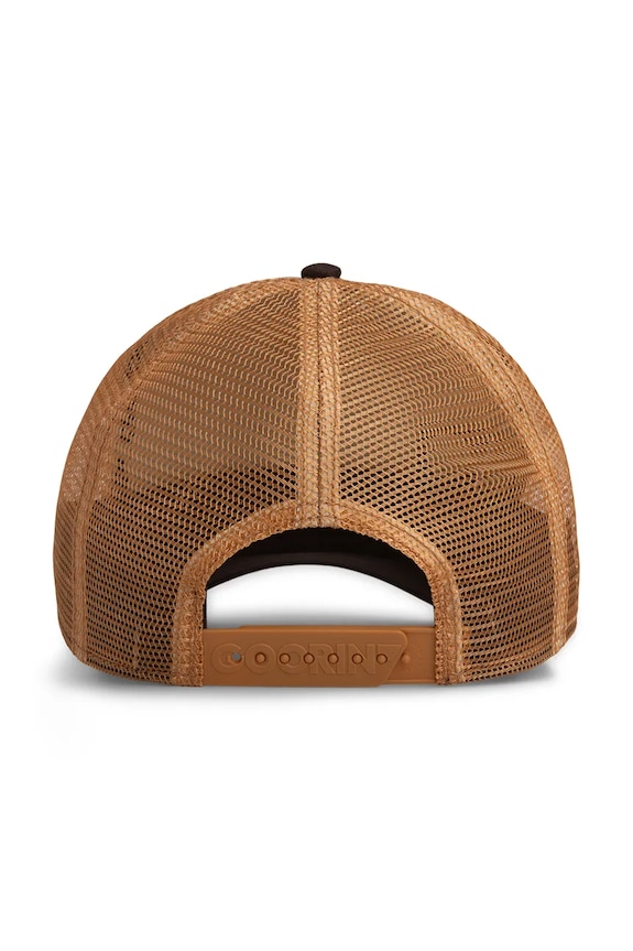 Goorin Bros šiltovka trucker Bad Boy Trucker hnedá 101.2538