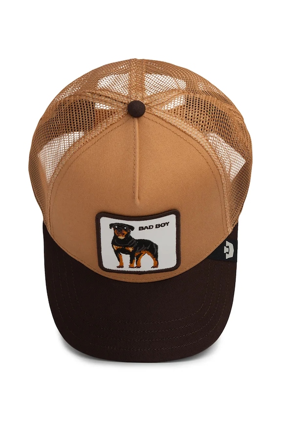 Goorin Bros šiltovka trucker Bad Boy Trucker 101.2538 hnedá
