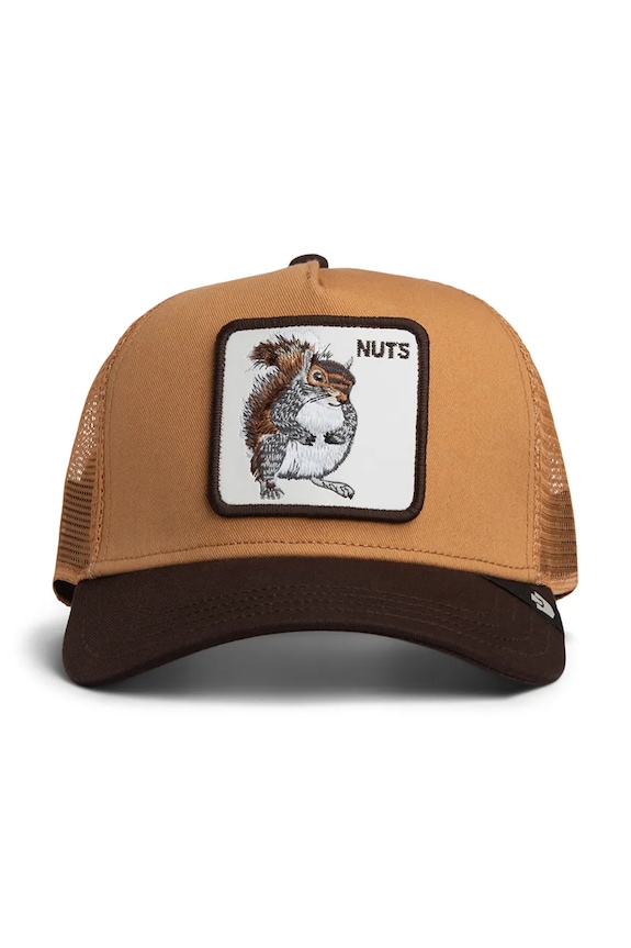 Goorin Bros trucker cap bărbătească Nuts Trucker 101.2546 maro AA00