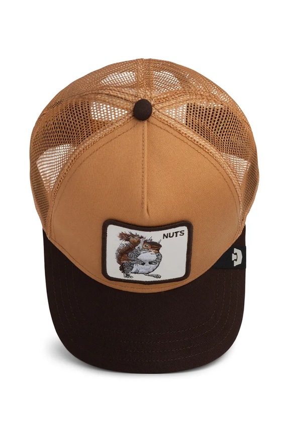 Goorin Bros trucker cap bărbătească Nuts Trucker 101.2546 maro