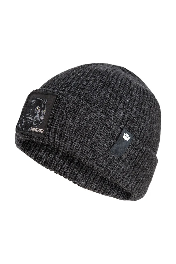 Goorin Bros czapka The Panther Beanie 107.2489 czarny AA00