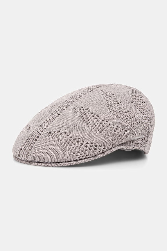 Kangol čiapka ANIVENT 504 sivá K3818.GR034