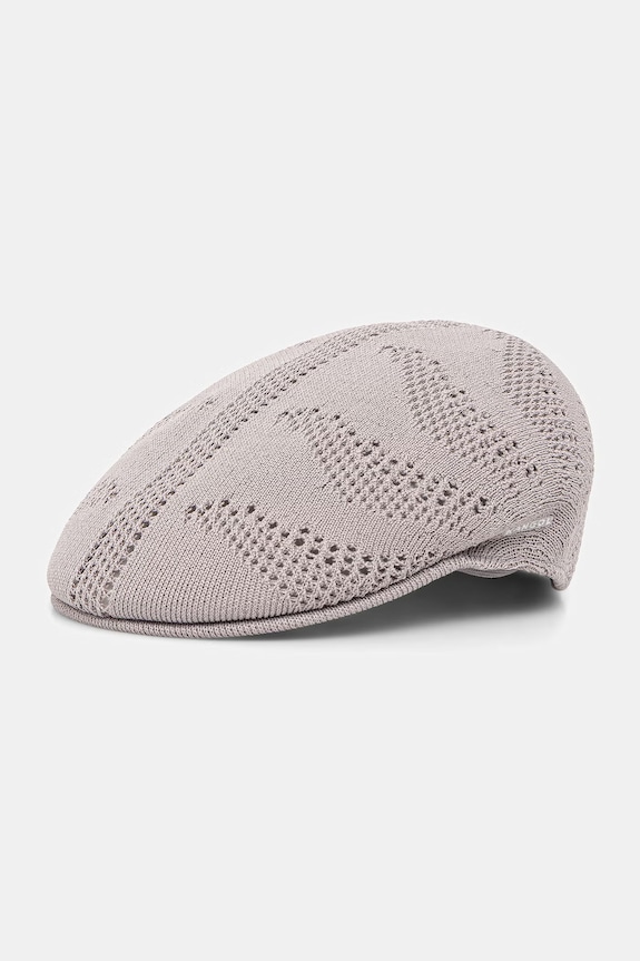 Kangol čiapka ANIVENT 504 sivá K3818.GR034